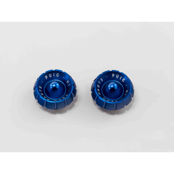 Puig Thruster Bar End Caps Blue